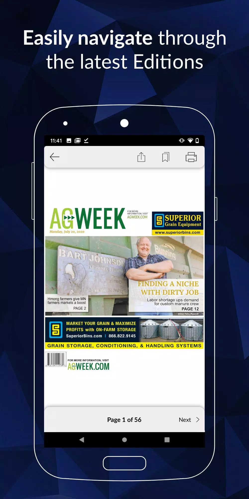 Agweek E-Paper Screenshot 2