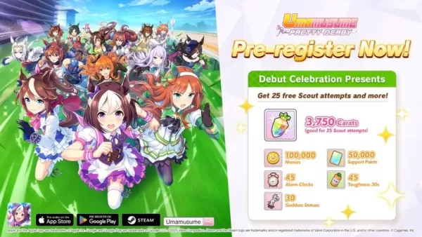 Umamusume Pre-Registration Rewards