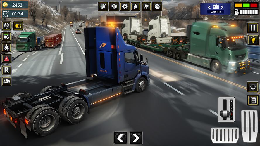 Euro Transporter Truck Games Скриншот 2
