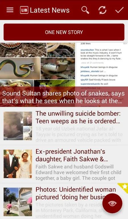 Linda Ikeji Blog Ảnh chụp màn hình 1