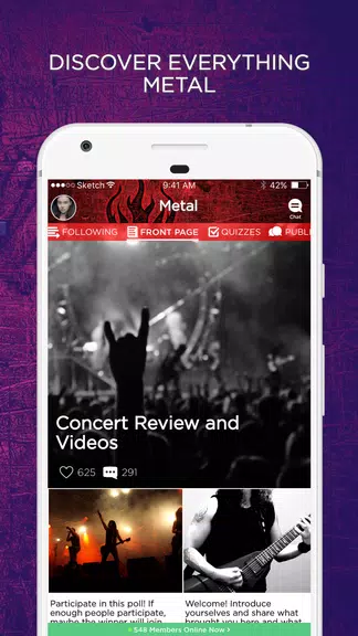 Metal Amino for Heavy Metal Music Fan应用截图第1张