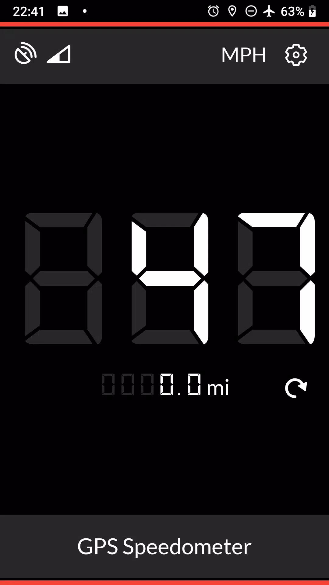 GPS Speedometer Tangkapan skrin 3