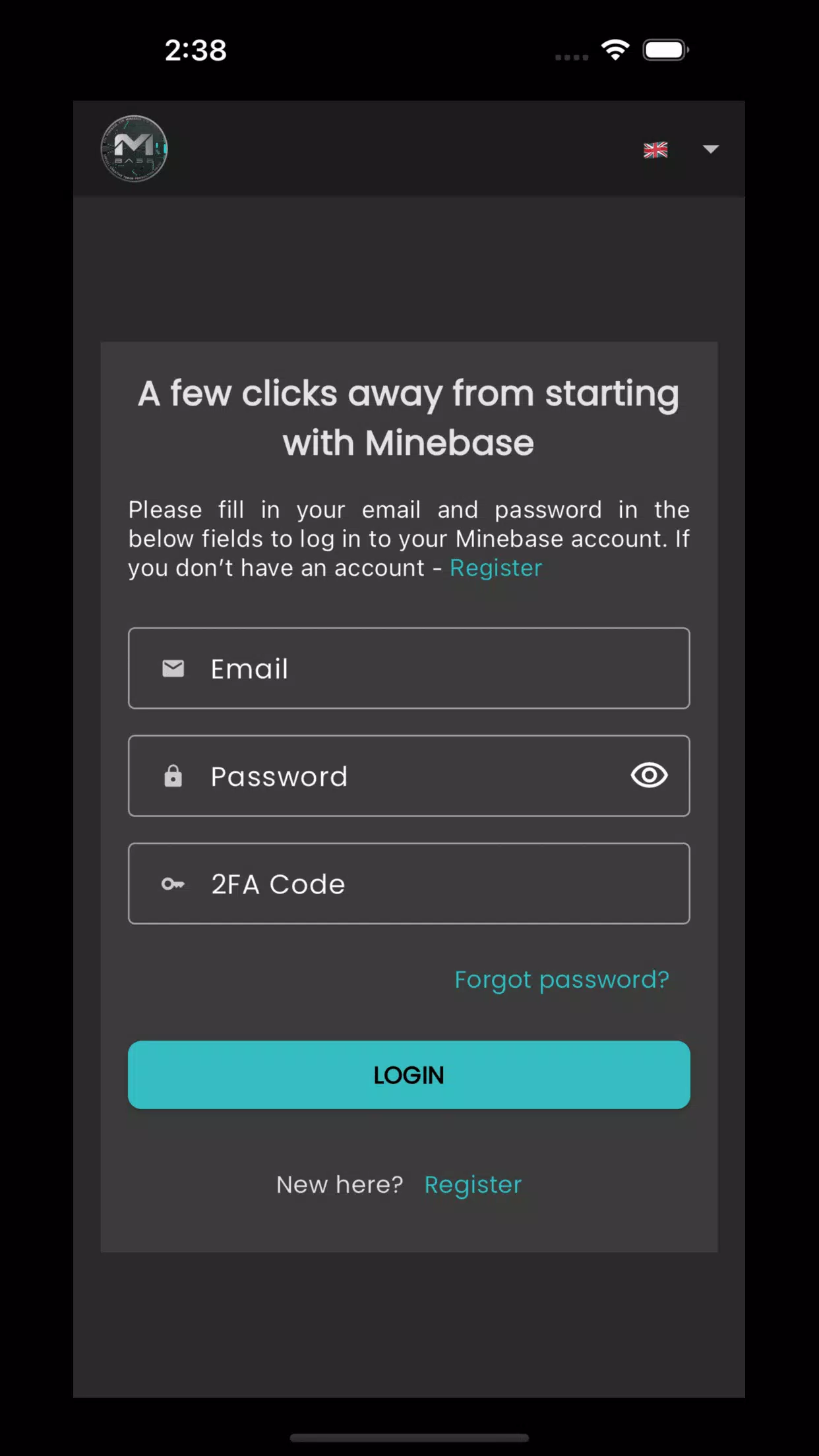 Minebase Screenshot 1