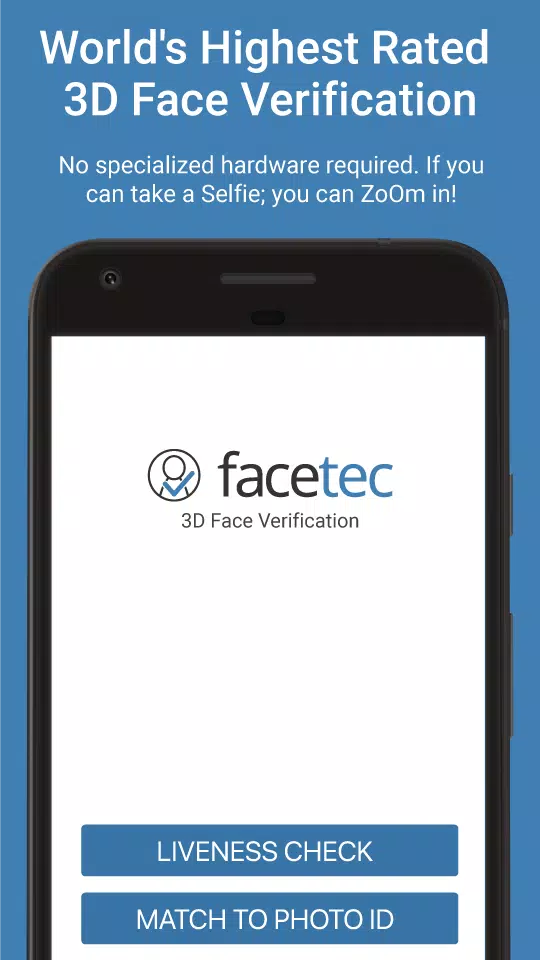 FaceTec Demo Captura de pantalla 1