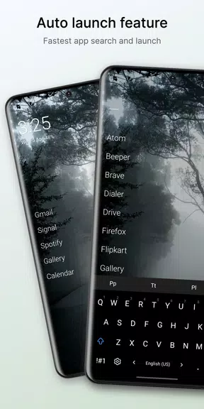 Olauncher. Minimal AF Launcher ภาพหน้าจอ 4
