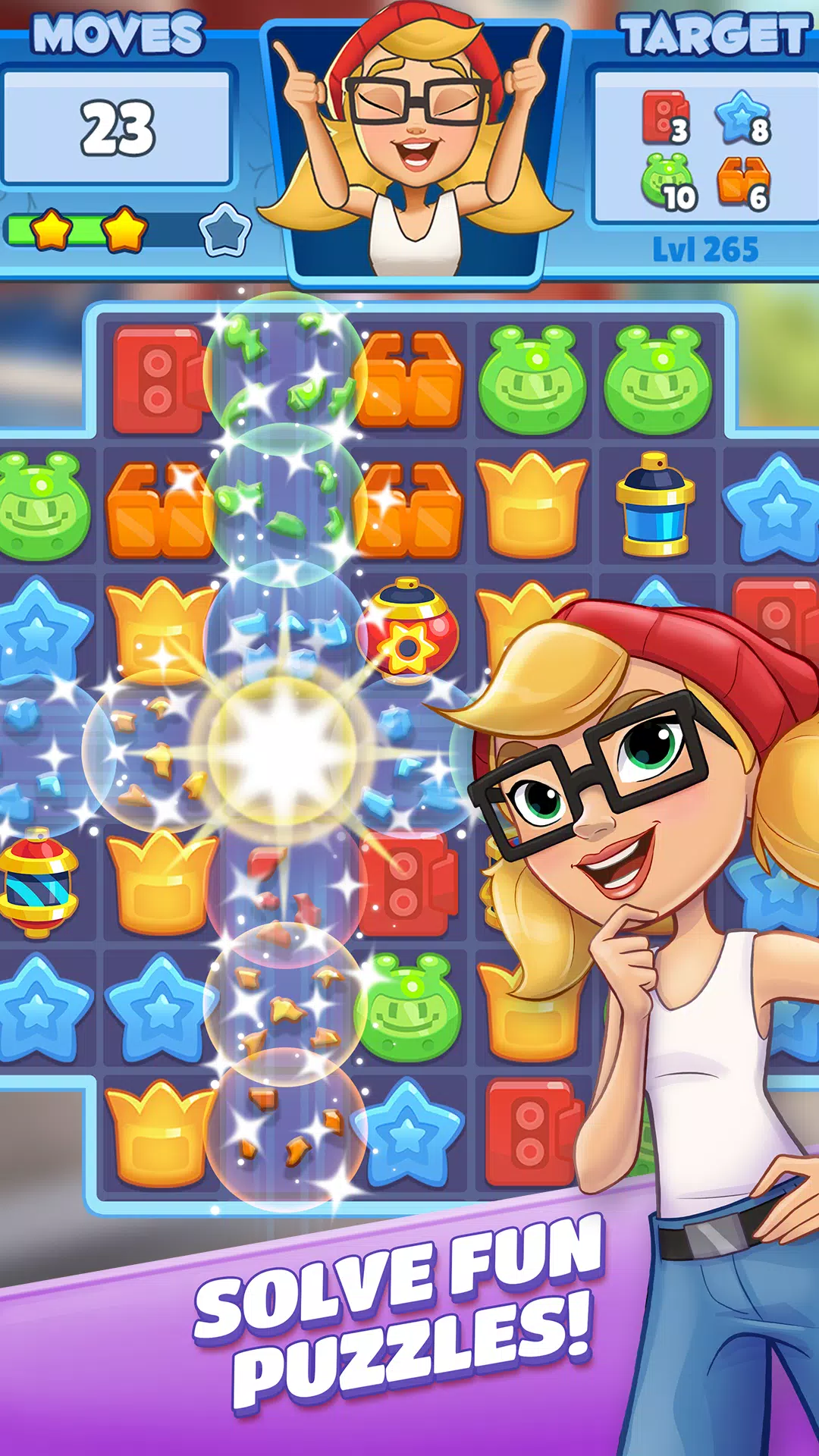 Subway Surfers Match 스크린샷 1