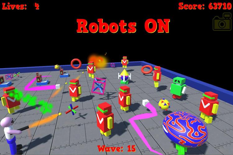 Robots ON Captura de pantalla 4