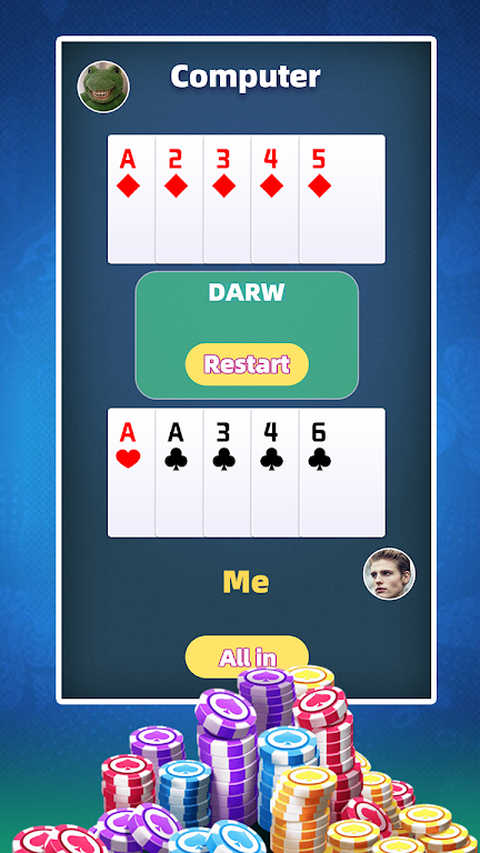 Texas Master-Royal Flush Скриншот 3