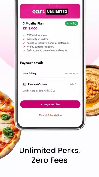 Cari: The best food delivered应用截图第2张