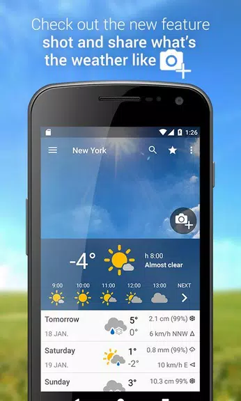 3B Meteo - Weather Forecasts Screenshot 1