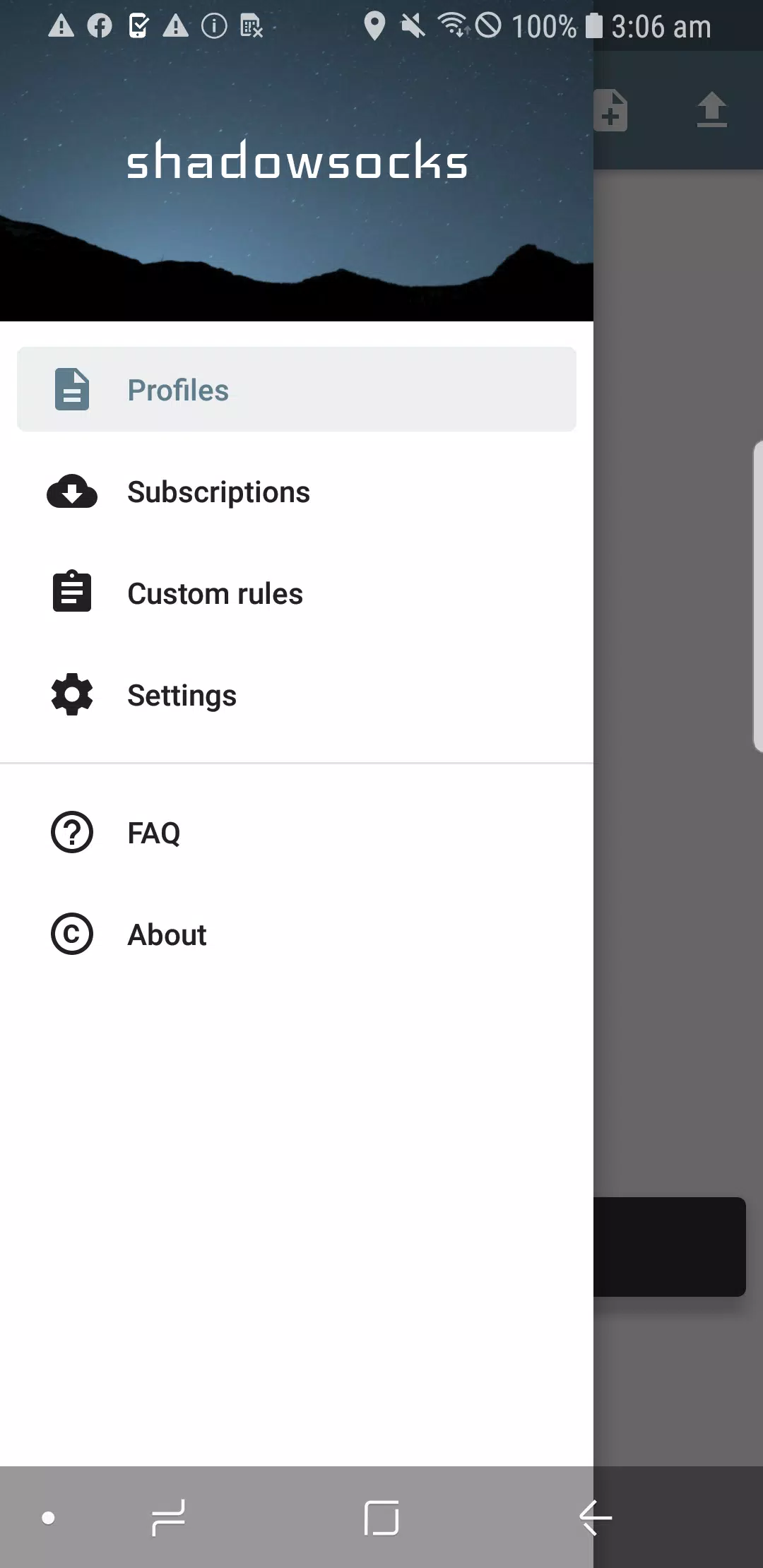 Shadowsocks Ảnh chụp màn hình 2