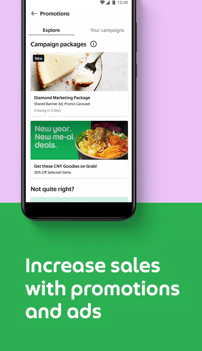GrabMerchant Captura de tela 4