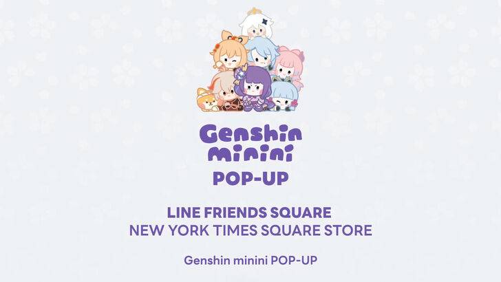 Genshin Minini Pop-up Store nach NYC