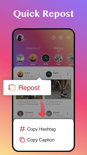 Downloader for IG, Story Saver স্ক্রিনশট 3