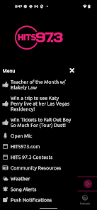 HITS 97.3 Miami Captura de tela 1