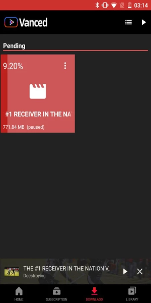 Vanced Tube Скриншот 1