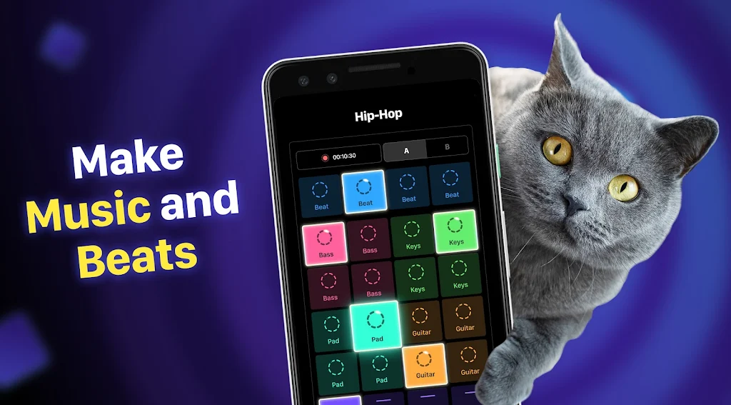 Groovy Loops: Créateur de Beat Capture d'écran 1