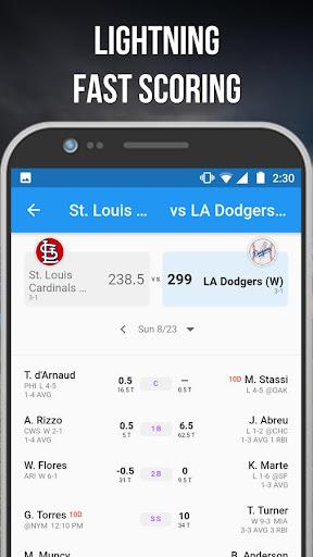 Schermata Fleaflicker Fantasy Football, Baseball, Basketball 2