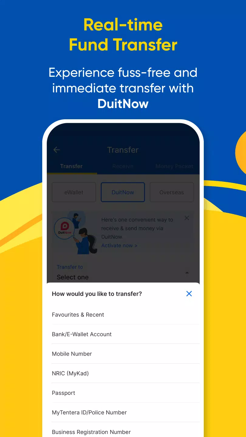 Touch 'n Go eWallet Ekran Görüntüsü 4