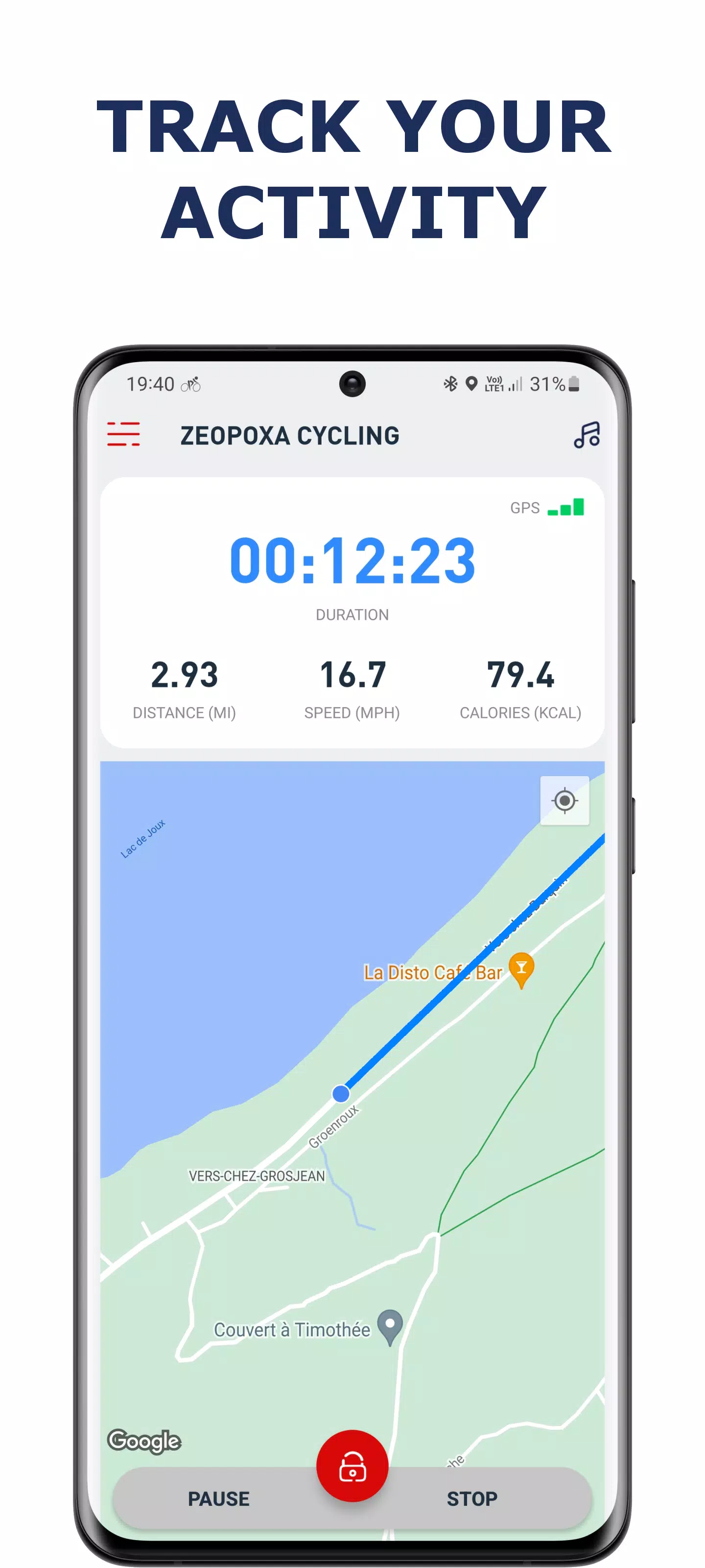 Cycling app - Bike Tracker应用截图第1张