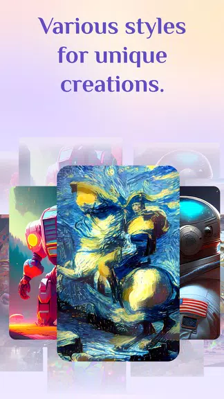 Dream AI Art Generator Wonder Скриншот 2