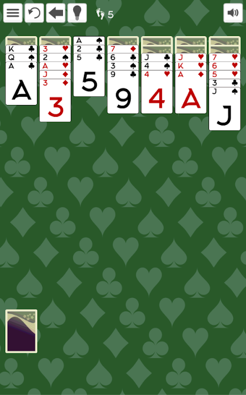 Little Spider solitaire スクリーンショット 2