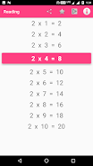Schermata Maths Tables - Voice Guide 4