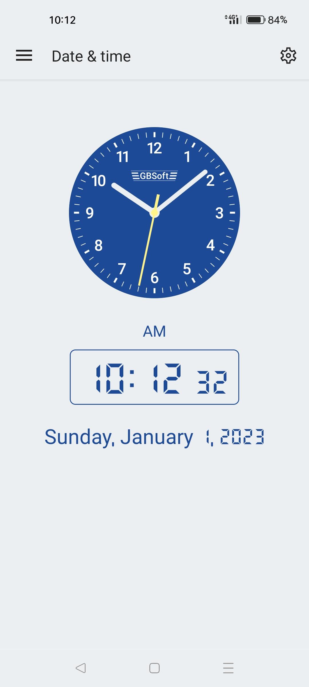 Schermata Date & time calculator 1