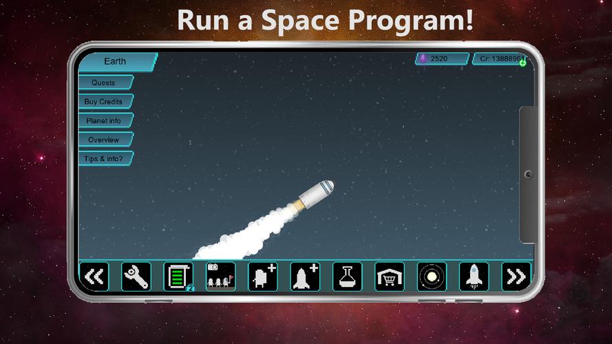 Tiny Space Program Captura de pantalla 1