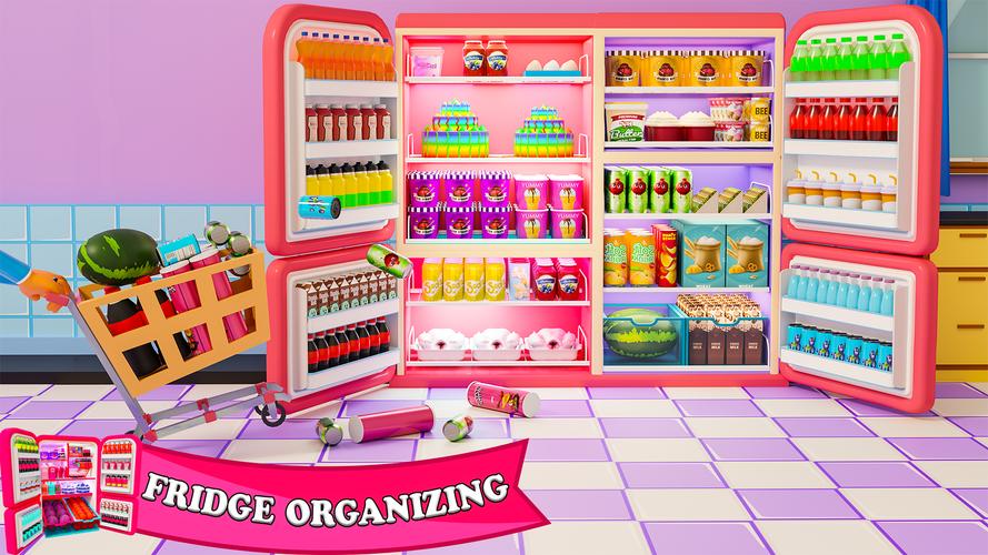Fill The Fridge Organizer Game Screenshot 4