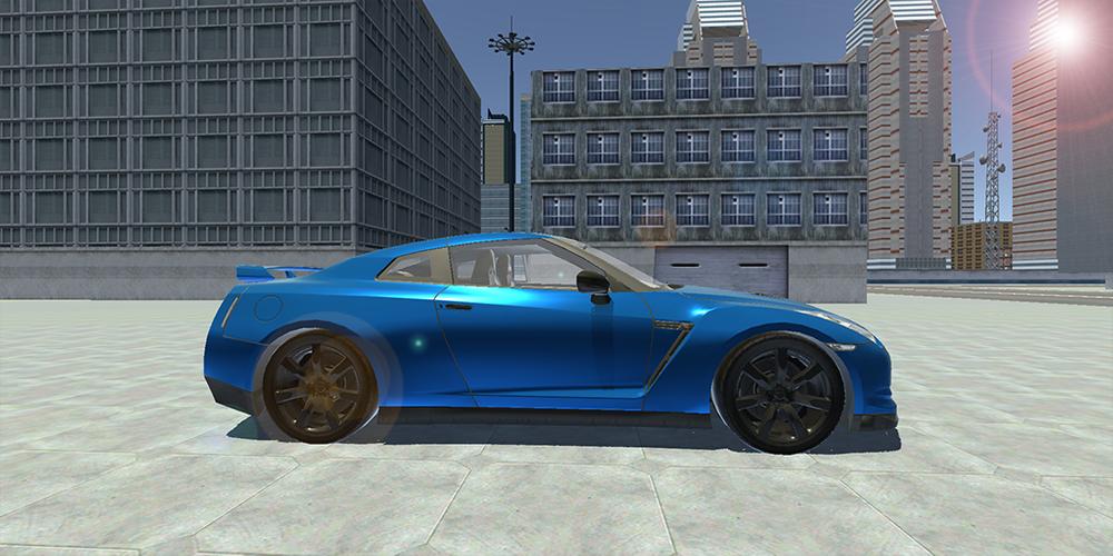 GT-R R35 Drift Simulator Games Скриншот 3