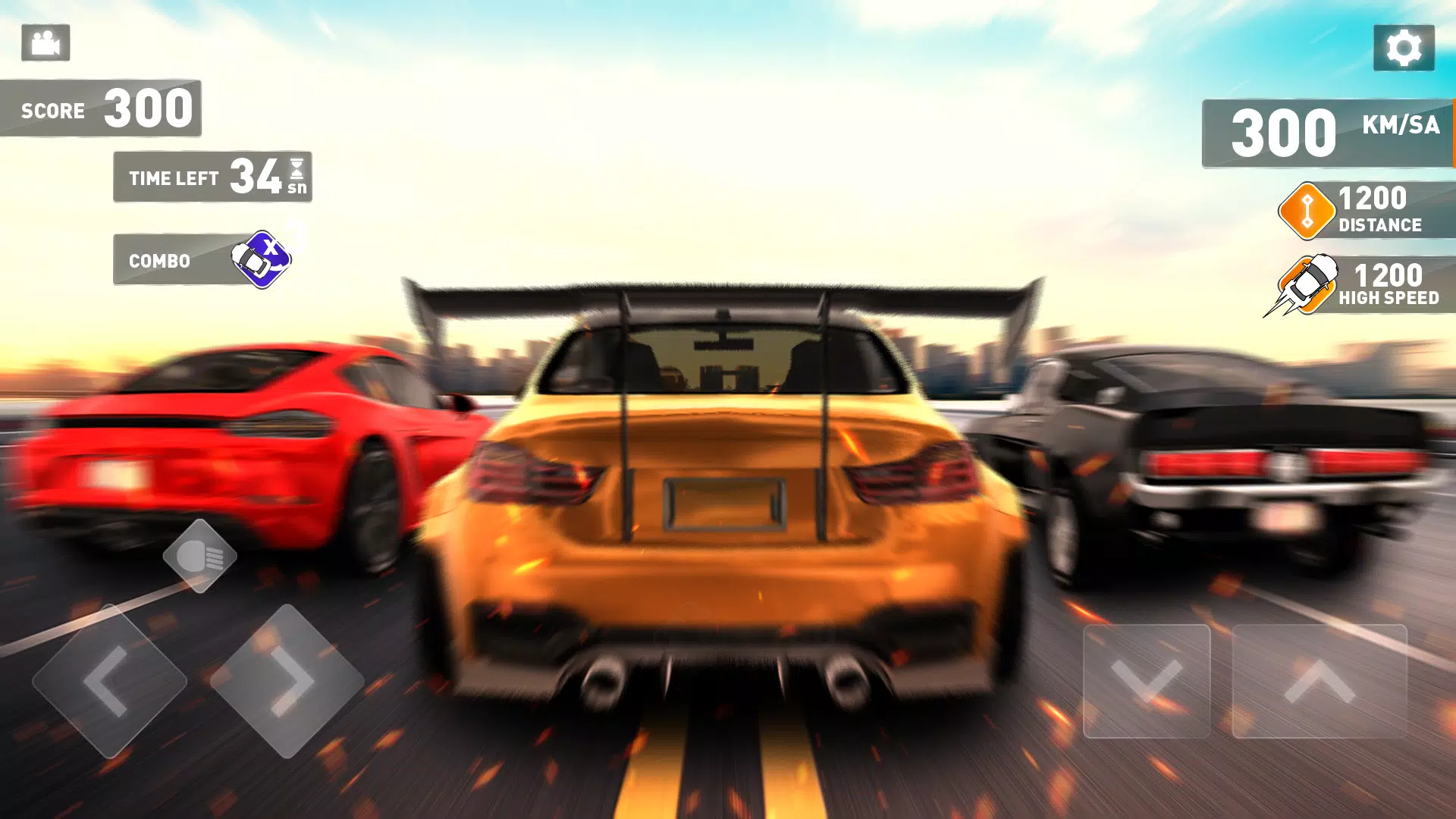 PetrolHead Highway Racing Captura de pantalla 3