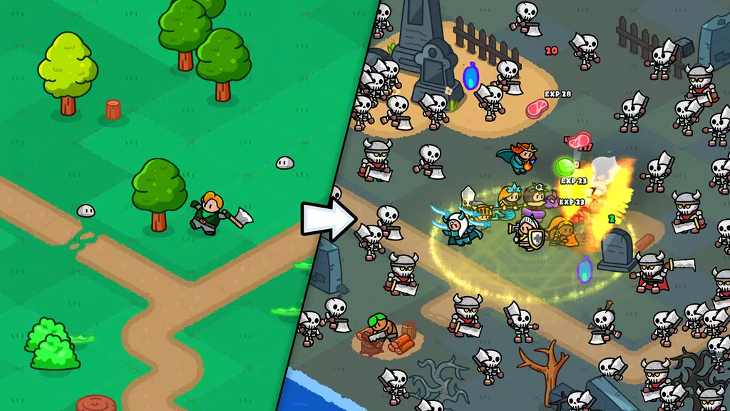 Rumble Heroes - Adventure RPG應用截圖第1張