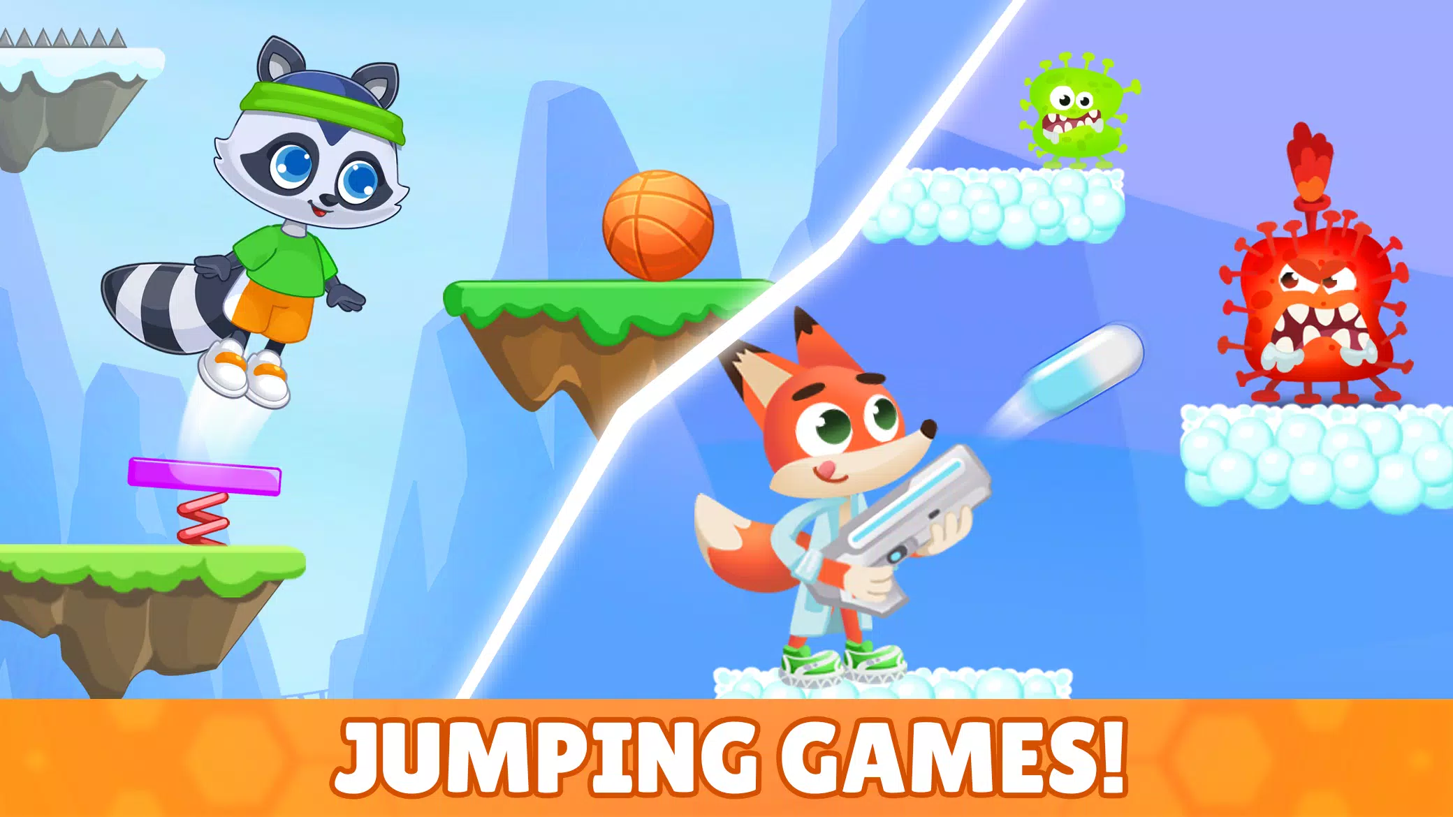 Just jump and run! Kids game!应用截图第3张