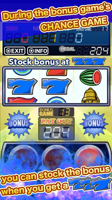 Slots【1G combo】Japanese Free Pachi-Slot game应用截图第1张
