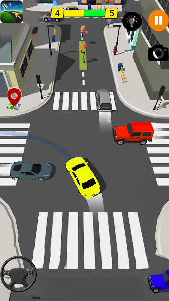 Idle Taxi: Driving Simulator Скриншот 3