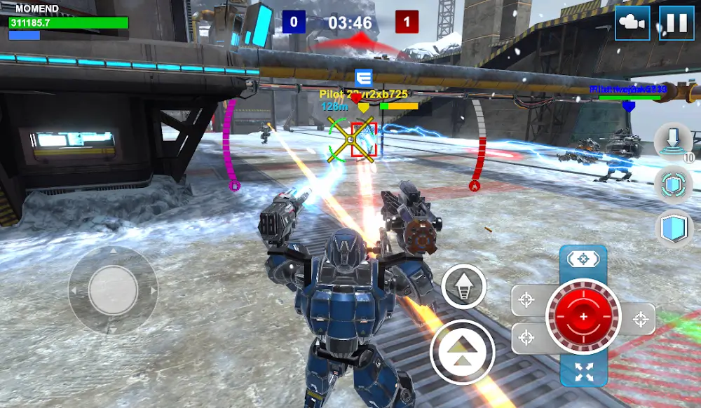 Mech Wars 스크린샷 4