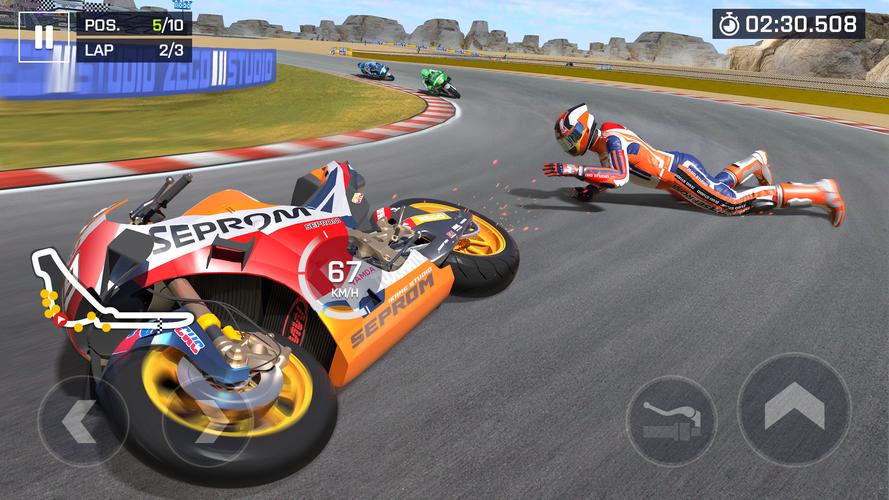 Moto Rider, Bike Racing Game Screenshot 1