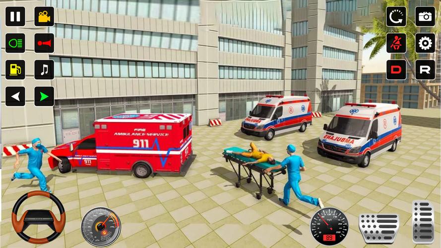 Police Rescue Ambulance Games スクリーンショット 4