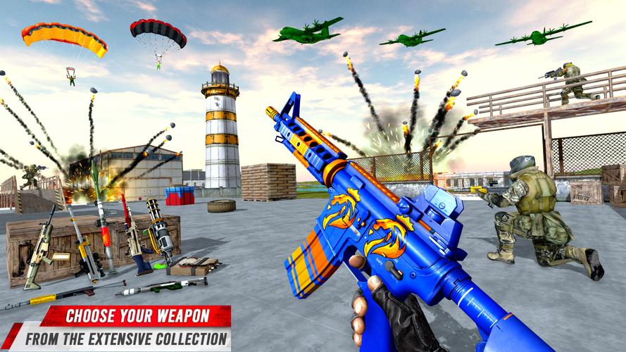 FPS Shooter:3D Gun Fire Games Скриншот 2