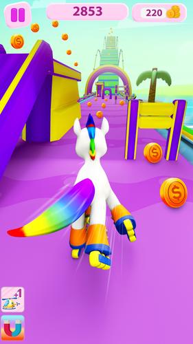 Unicorn Kingdom: Running Games Скриншот 1