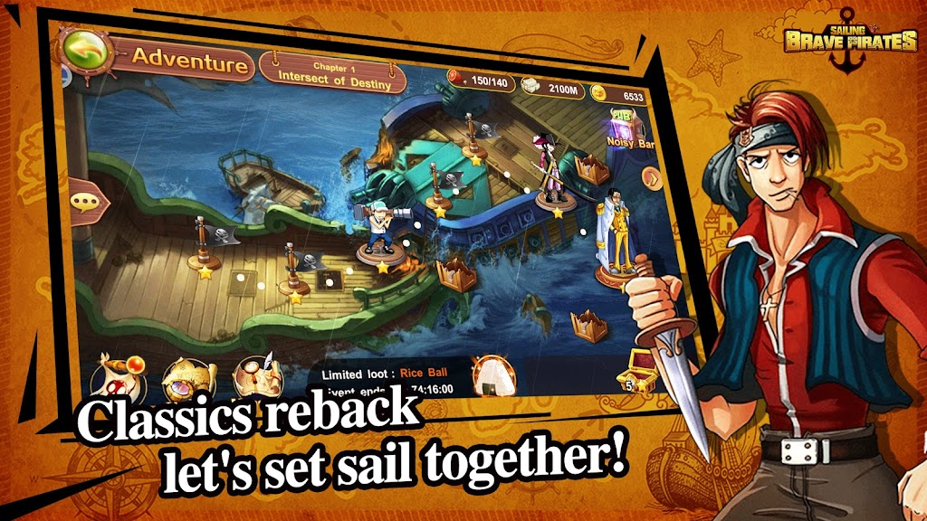 Brave Pirates: Sailing应用截图第4张