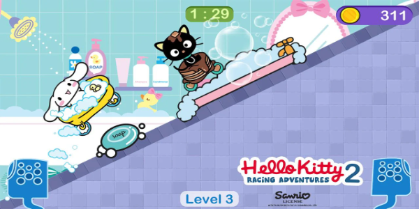 Hello Kitty games - car game应用截图第2张