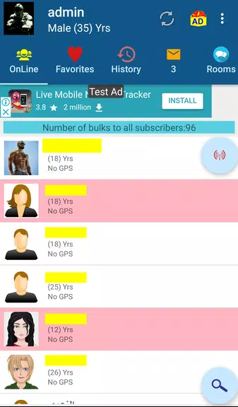 Random Chat (worldwide) Zrzut ekranu 1