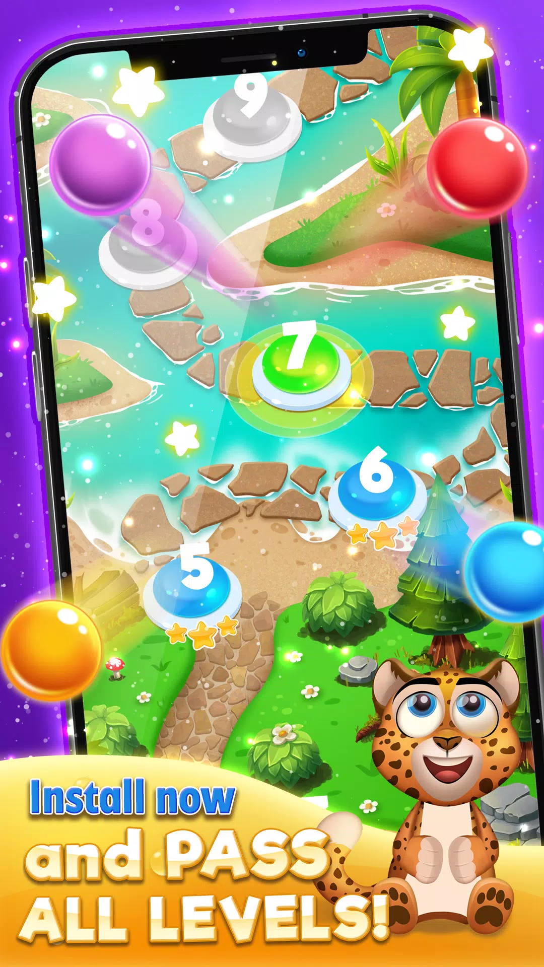 Bubble Pop: Wild Rescue Screenshot 4