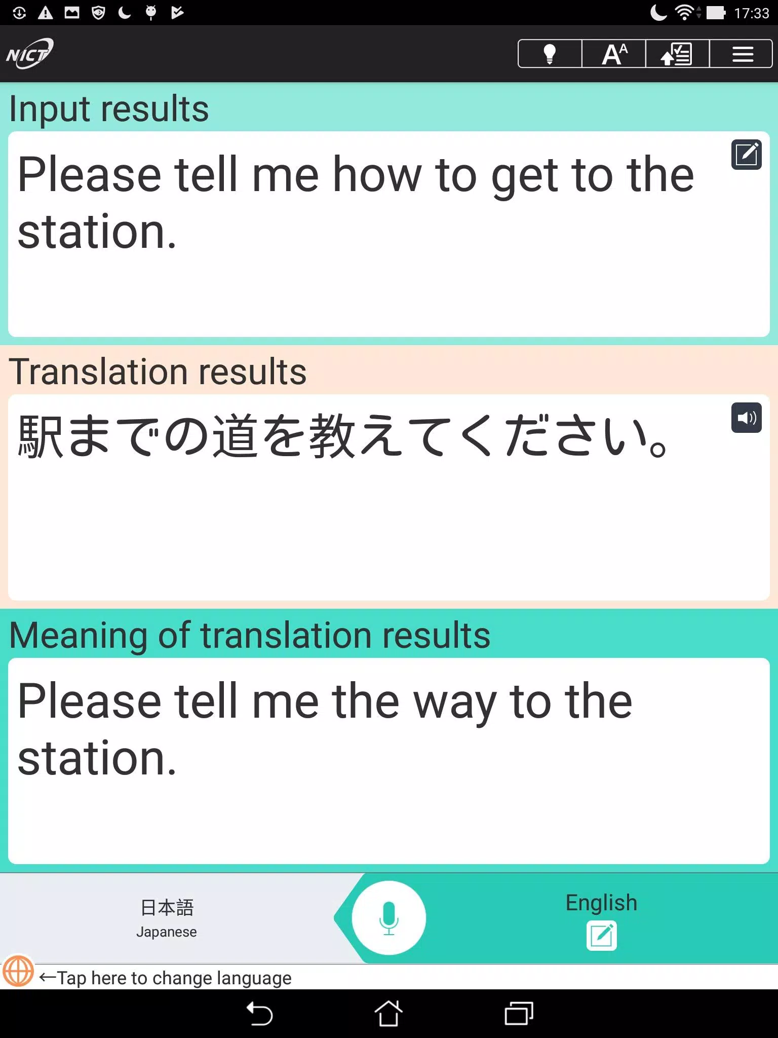 VoiceTra(Voice Translator) Zrzut ekranu 4