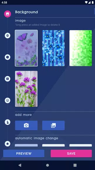 Abstract Live Wallpaper Themes ဖန်သားပြင်ဓာတ်ပုံ 1