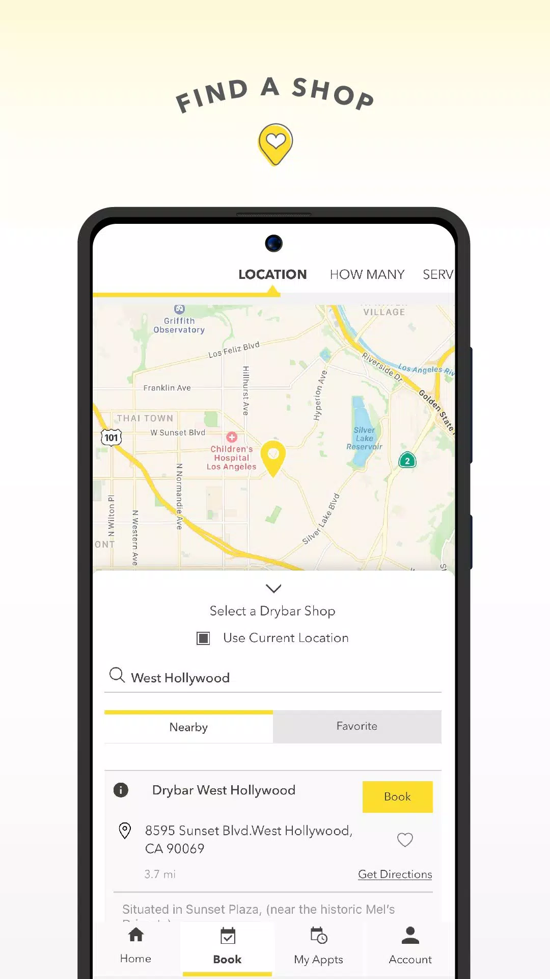Schermata Drybar 2