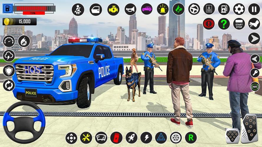 US Police-Car Transport Trucks应用截图第4张