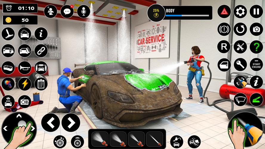 Car Wash Games - Car Games 3D 스크린샷 3